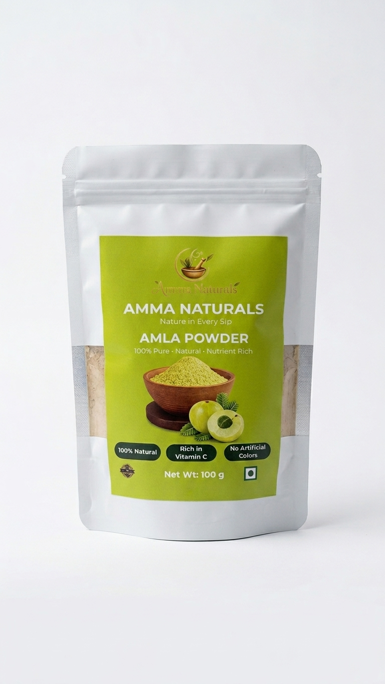 Amma Naturals Amla Powder - 100g