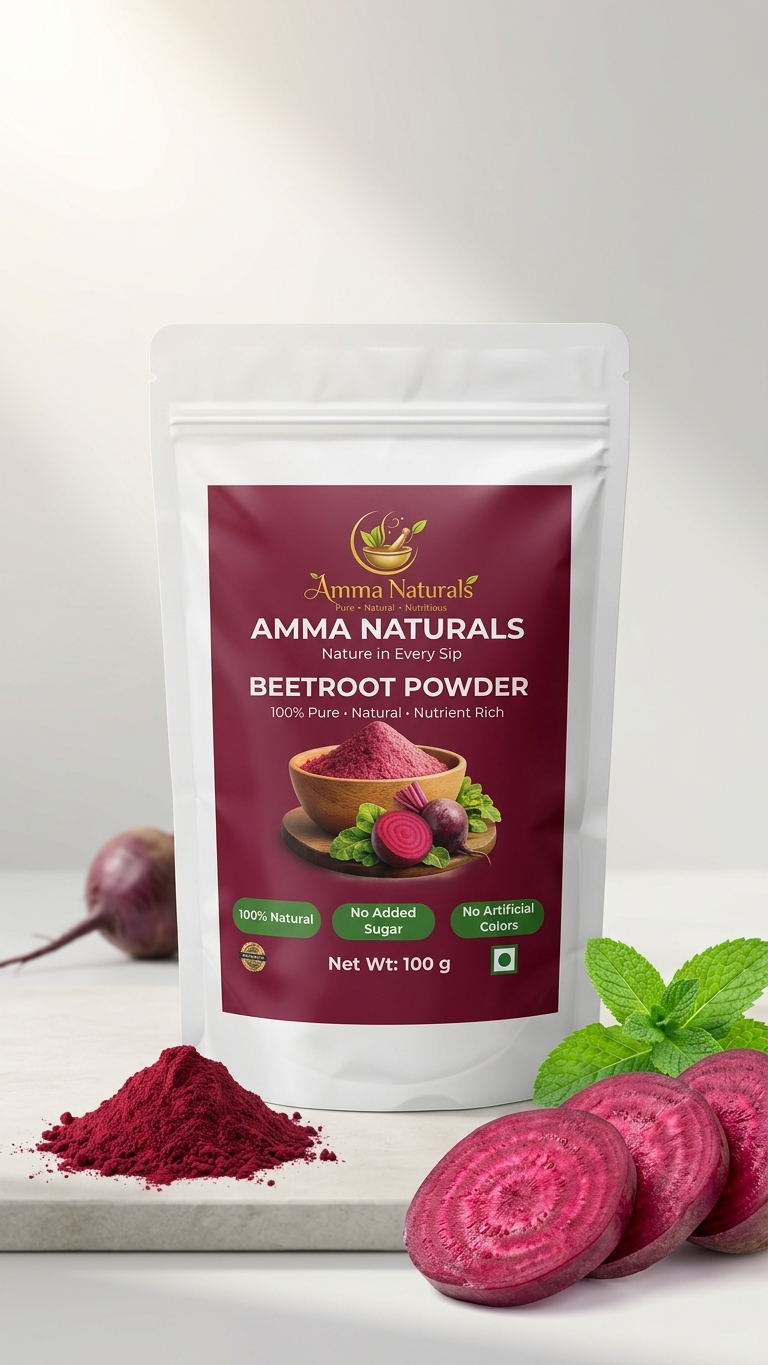 Amma Naturals Beetroot Powder - 100g