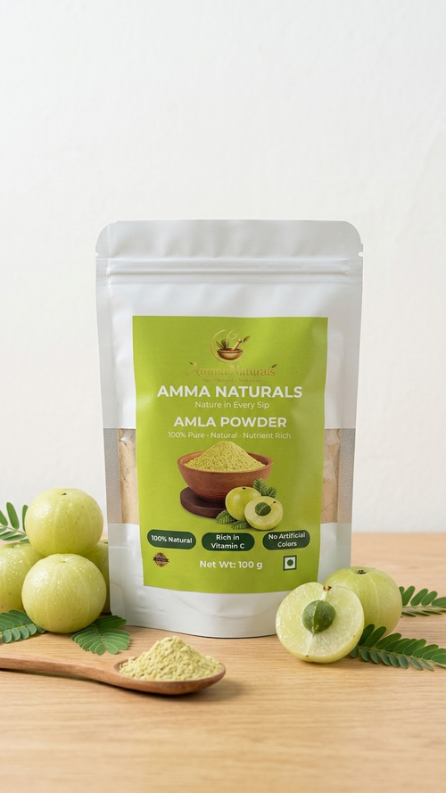 Amma Naturals Amla Powder - 100g