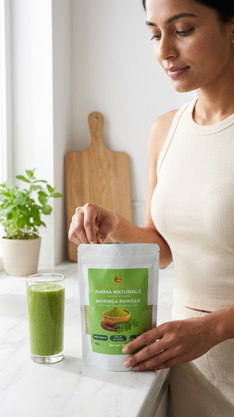 Amma Naturals Moringa Powder - 100g