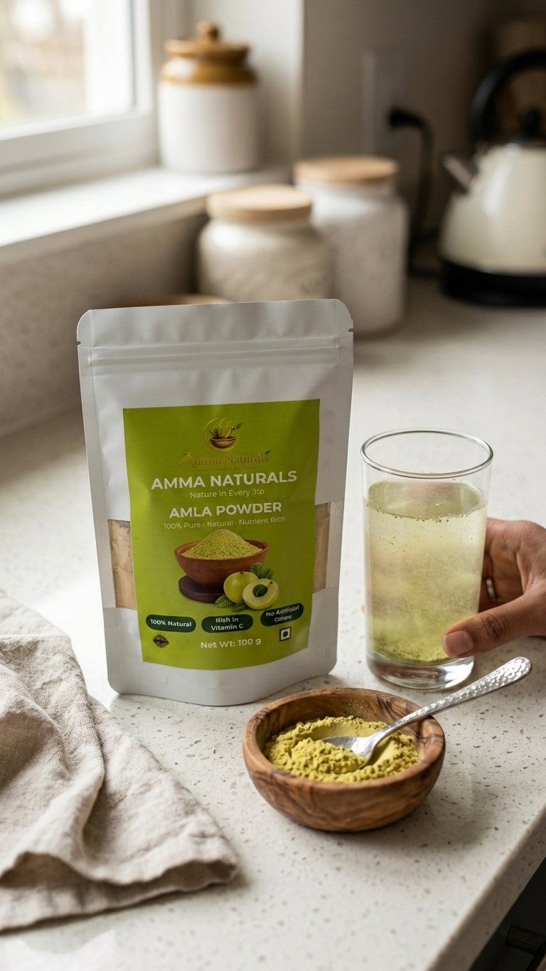 Amma Naturals Amla Powder - 100g